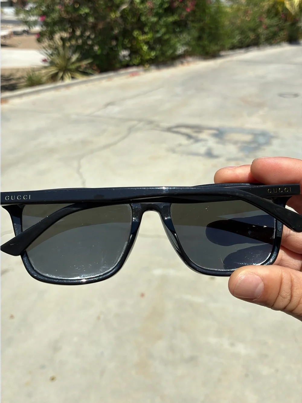 Black Gucci  Sunglasses  – Designer Style.